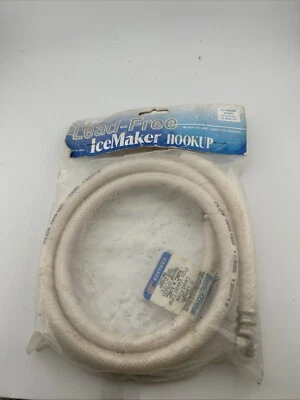 La conexión para máquina de hielo sin plomo S#49599 manguera de agua de 5’ para máquina de hielo LEER Foto 1 de 4