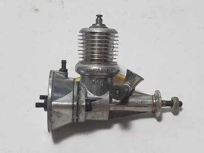 Vintage 1952 Anderson Royal Baby Spitfire 049 Plane Engine Motor Control Line - Image 1 of 4