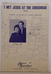I Met Jesus At The Crossroad - J. Frank Lenentine - Noten 1967 - Bild 1 von 3