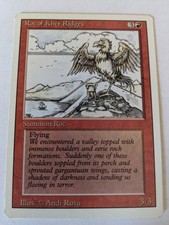 MTG Roc of Kher Ridges Revised Edition Regular Rare