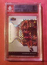 2004-05 Finest X-Fractors #200 Andrew Bynum RC #'d/259 BGS 9 MINT Lakers Rookie 