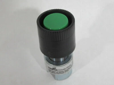 Crouse-Hinds DEV11G Botón Momento Verde para Ubicación Peligrosa USADO Foto 1 de 2