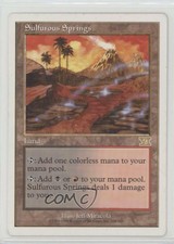 1999 Magic: The Gathering - Core Set: 6th Edition Sulfurous Springs #328 n0n