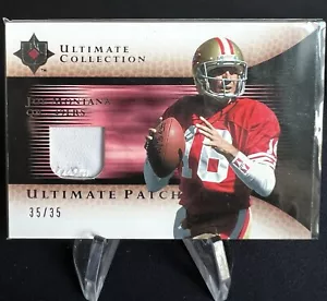 2005 Ultimate Collection - Ultimate Patch #GJP-JM Joe Montana 35/35 - Picture 1 of 2