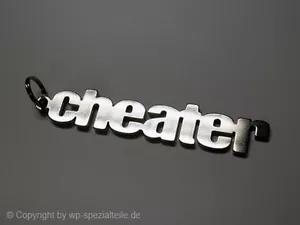 CHEATER Schlüsselanhänger Gamer Geschenk FIFA Final Fantasy Counter Strike - Bild 1 von 1