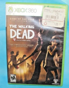 The Walking Dead, Game of the Year Edition (Xbox 360), w/ Manual - Imagen 1 de 3