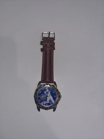 CUBS - SAMMY SOSA 1998 Home Run Hero Genuine Leather Wrist Watch, Untested Cover