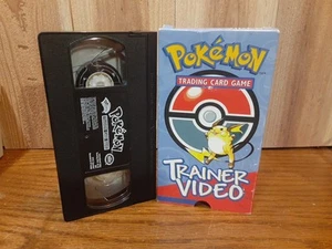 Pokemon Trading Card Game Trainer Video Wizards Of The Coast VHS 2000 - Picture 1 of 4