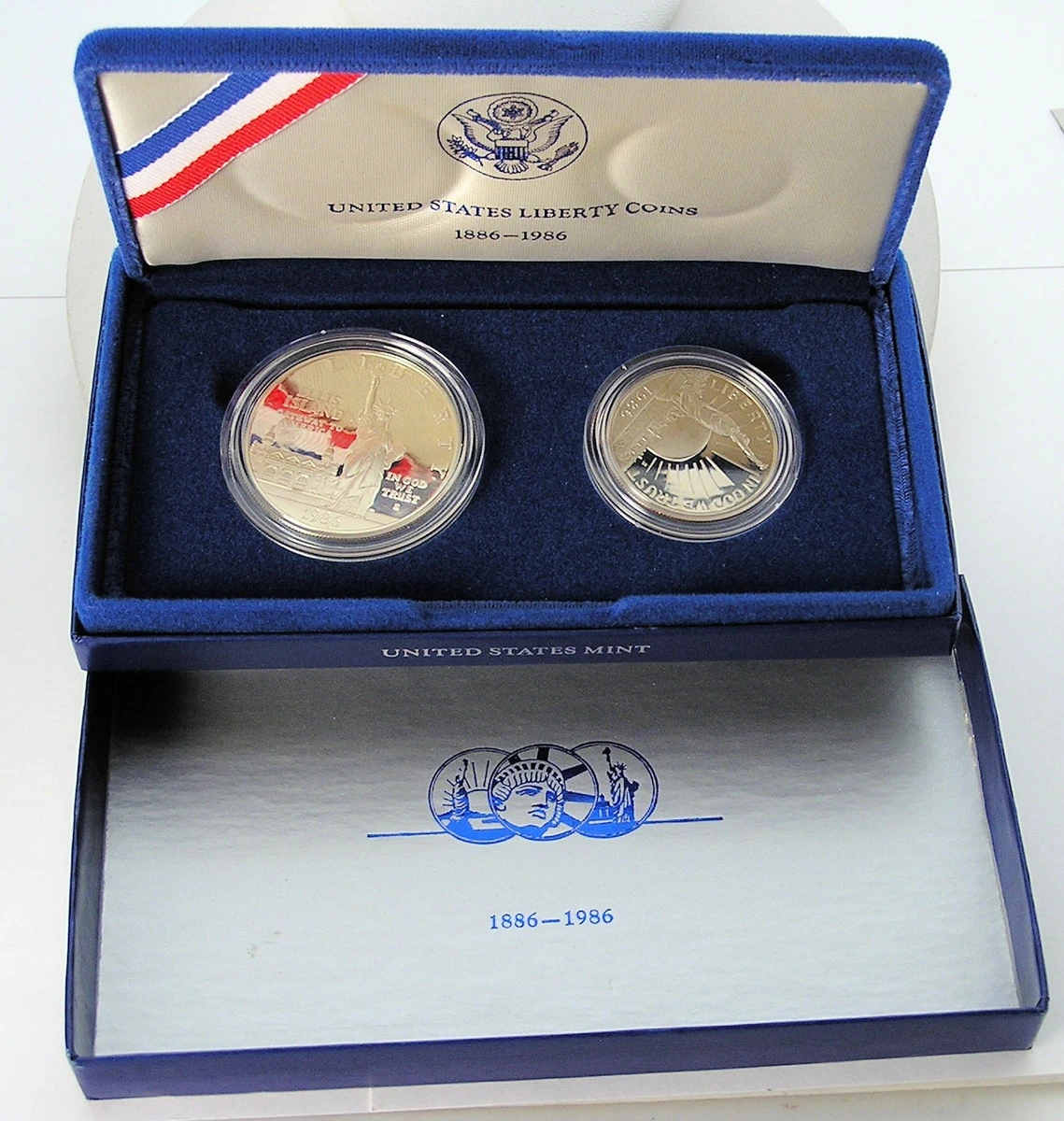 【限定】アメリカ合衆国リバティセット 1886-1986 1986 Ellis Island Liberty Coin for sale | eBay