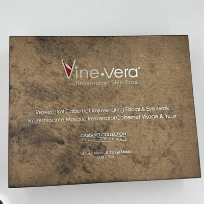 Mascarilla facial y de ojos rejuvenecimiento Vera Vera Cabernet 10 mascarilla facial 2 ojos Foto 1 de 4
