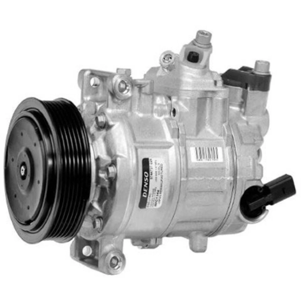 Compresor de aire acondicionado Denso 471-1494 para VW con embrague Audi Q3 Quattro Eos TT A3 Foto 1 de 1
