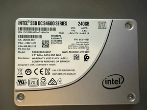 Intel DC S4600 240GB 2,5 Zoll SSD (SSDSC2KG240G7) - Afbeelding 1 van 1