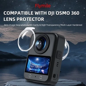 Protector de lente de cámara de acción panorámica a prueba de polvo para DJI OSMO 360 - Imagen 1 de 18