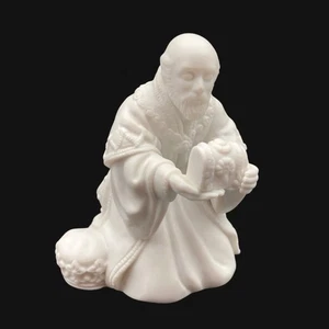 AVON 1982 Nativity Collectibles Magi Wise Man MELCHIOR Porzellan Figur mit Box - Bild 1 von 16