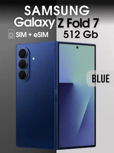 Samsung Galaxy Z Fold7 512 GB Blue Shadow Neu und versiegelt - Bild 1 von 1