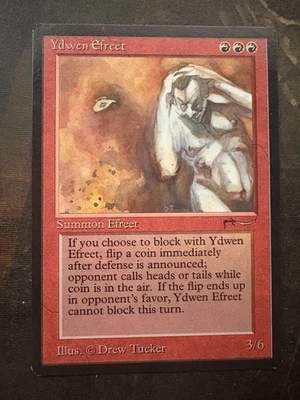 *** ARABIAN NIGHTS Ydwen Efreet *** NM-Mint Beauty! - NO DUTY - MtG Magic - Image 1 of 2