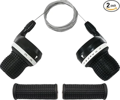 MicroShift 3X7 Speed Compatible For Shimano Bicycle Twist Grip Shift - Image 1 of 4