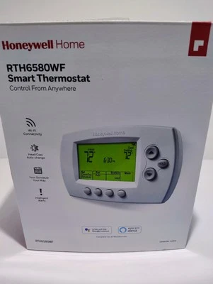 Honeywell Home Smart Thermostat RTH6580WF New Open Box - Image 1 of 4