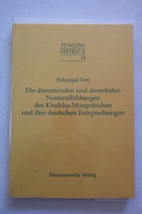 Tunguso Sibirica, Band 14, by Enhjargal Dorj (paperback, in German, 2004) - Picture 1 of 11
