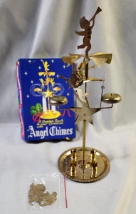 CAMPANELLO VINTAGE SVEDESE ANGELO DI NATALE / FESTA IN SCATOLA ORIGINALE MADE IN SWEDEN! - Foto 1 di 4