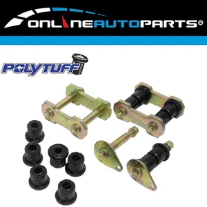 Front Greasable Shackle Kit for Landcruiser 75 Series FZJ75 HZJ75 HJ75 FJ75 - Picture 1 of 2