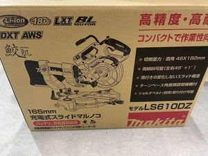 Sierra ingleteadora deslizante inalámbrica Makita LS610DZ 6,5" 165 mm herramienta de 18 V solamente - Imagen 1 de 14