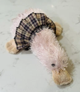 Ganz Webkinz Pink Googles Platypus HM208 Stuffed Animal Plush w/ Skirt - Picture 1 of 4