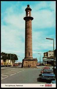 Lighthouse Fleetwood Lancashire E.T.W. Dennis Postcard - Picture 1 of 2