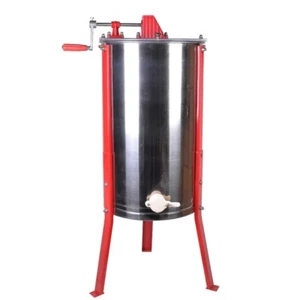Stainless Steel Manual 3 Frame Honey Extractor - Picture 1 of 1