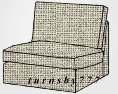 IKEA KIVIK Funda Sofá Un Asiento Sección Teno Gris Claro Silla Slipcover NUEVO Foto 1 de 4