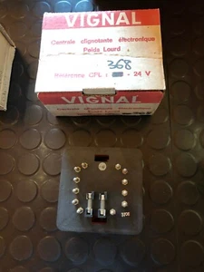 VIGNAL 368 BLINKERZENTRALE 24 VOLT 2+2*21W NEU - Bild 1 von 1