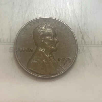 1959 d penny error - Image 1 of 4