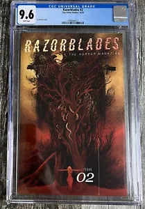 Razorblades The Horror Magazine #2 Main Cover CGC 9.6 Tiny Onion Studios Tynion - Picture 1 of 6