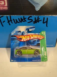 T-Hunt Chrysler 300C Short Card 01/12 Green Treasure Hunt 2008 Hot Wheels Mattel - Picture 1 of 5