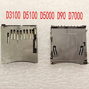 For Nikon D3100 D5100 D5000 D90 D7000 Original Replacement Card Slot Repair Part - Picture 1 of 2