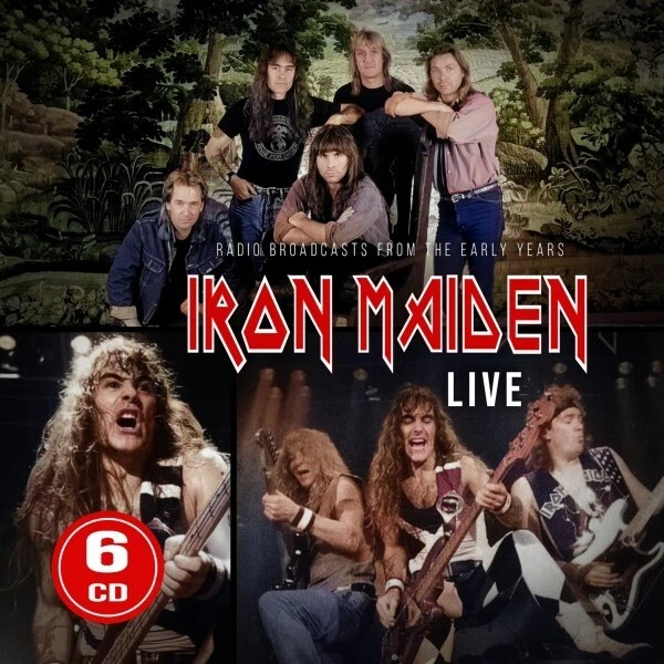 IRON MAIDEN - LIVE/RADIO BROADCASTS  6 CD NEU - Bild 1 von 1