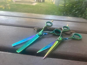 Kit de tijeras de peluquería profesionales japonesas de 6'2" | Kit de tijeras de corte de pelo - Imagen 1 de 6
