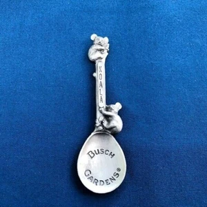 Koala Busch Gardens Pewter Collectable Spoon  FB16 - Picture 1 of 5
