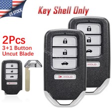 2X Car Key Fob Case 4B for Honda Accord 2013 2014 2015 2016 2017 2018 2019 2020