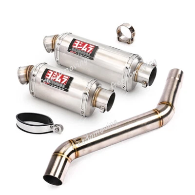 Silenciador de tubo de enlace medio con puntas de escape antideslizantes para CF-Moto NK650 NK400 MT650 MT400 Foto 1 de 4
