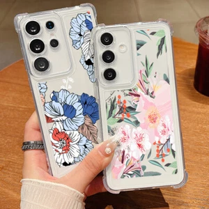 Handy Hülle für Samsung S25 S24 S23 S22 Ultra A15 A55 A35 A56 A36 Klar TPU Case - Picture 1 of 19