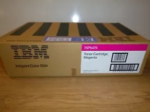 IBM 75P5475 Magenta Toner Cartridge InfoPrint Color 1334 Genuine New - Picture 1 of 1