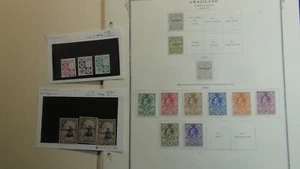 Stampsweis Swaziland Sur Scott Spécialité Pages Est 247 Timbres À 2005 - Picture 1 of 16