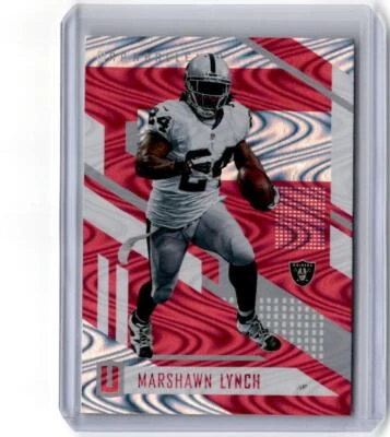 2017 Panini Unparalleled #82 Marshawn Lynch Pink - Image 1 of 2