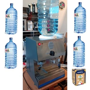 Macchina Caffè  A Cialde Carta + Erogatore Acqua + 4 Boccioni + Caffè Borbone  - Foto 1 di 8