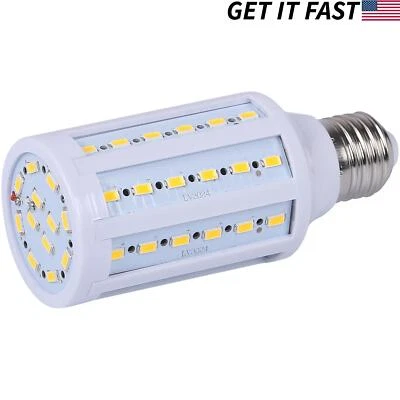 75 Watt Equivalent LED Bulb 60-Chip Corn Light E26 1100lm 10W Soft Warm 3000K - Image 1 of 4