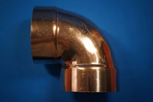 HVAC Copper Fitting CxC 90° Elbow 4-1/4" Flaring ID 108mm - Picture 1 of 4