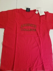 Vintage Anderson College T Shirt 2002 Nos Salesman sample Size Large Rare new - Picture 1 of 11