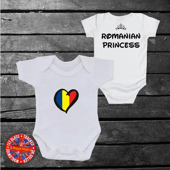 DUNNES STORES Rumänien Prinzessin Strampler, Rumänien, Geschenk, Neugeborene, Königsfamilie, süß