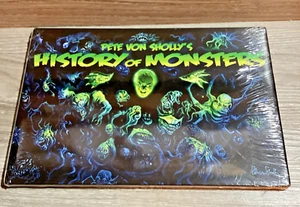 Pete Von Sholly History Of Monsters Hardcover 2015 First Edition New Sealed - Picture 1 of 7